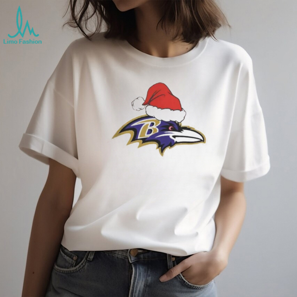 Baltimore Ravens Santa Logo Christmas Holiday Shirt Baltimore Ravens Santa Logo Christmas Holiday Shirt
