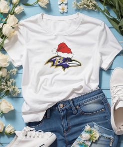 Baltimore Ravens Santa Logo Christmas Holiday Shirt, hoodie, sweater, long sleeve and tank top Baltimore Ravens Santa Logo Christmas Holiday Shirt