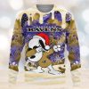 Harry Potter Retro Hogwarts Ugly Christmas Sweaters