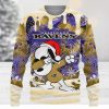 Seattle Seahawks Multi Mickey Ugly Christmas Sweaters