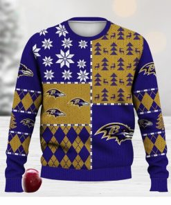 Baltimore Ravens Ugly Christmas Sweater Sport Fans Christmas Gift