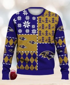 Baltimore Ravens Ugly Christmas Sweater Sport Fans Christmas Gift