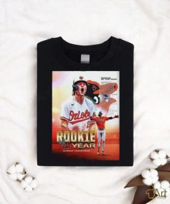 Baltimore orioles gunnar henderson rookie of the year shirt