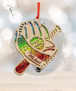 Baseball Personalized Chritsmas Ornament