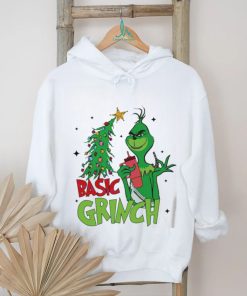 Basic Grinch Christmas tree Xmas shirt