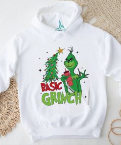 Basic Grinch Christmas tree Xmas shirt