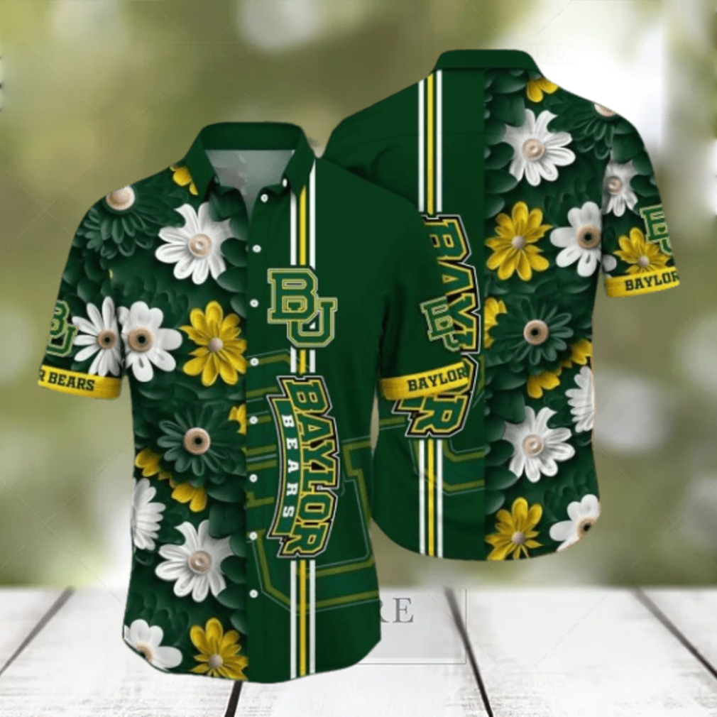 Baylor Bears NCAA2 Flower Hawaii Shirt For Fans Baylor Bears NCAA2 Flower Hawaii Shirt For Fans