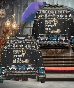 Be Nice James Dalton Is Back To Double Deuce Ugly Christmas Sweaters Style Gift