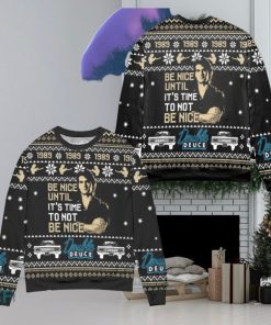 Be Nice James Dalton Is Back To Double Deuce Ugly Christmas Sweaters Style Gift