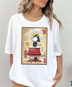 Beagle Samurai In Japan T shirt