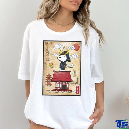 Beagle Samurai In Japan T shirt