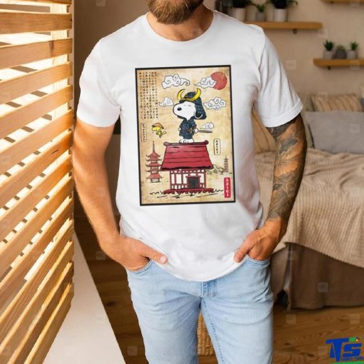 Beagle Samurai In Japan T shirt