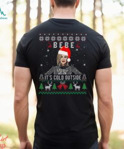 Bebe Its Cold Outside Moira Rose Shirt