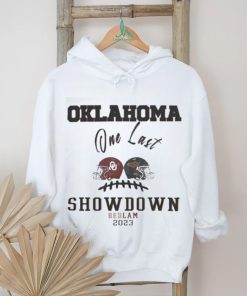 Bedlam 2023 Oklahoma Vs Oklahoma State One Last Showdown Matchup Shirt