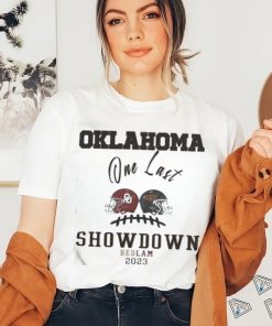 Bedlam 2023 Oklahoma Vs Oklahoma State One Last Showdown Matchup Shirt