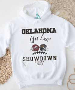 Bedlam 2023 Oklahoma Vs Oklahoma State One Last Showdown Matchup Shirt