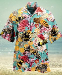 Bee Let Make Gorgeous Roses So Beautiful Hawaiian Shirt