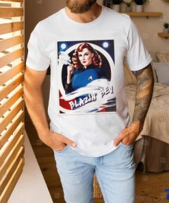 Behind The Sky Music Blazin’ Bev Smoking shirt