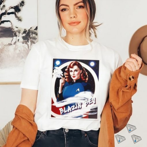 Behind The Sky Music Blazin’ Bev Smoking shirt