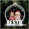 To The Next Level, Personalized Ornaments For Couple, Christmas Gift, Anniversary Gift Ideas