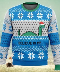 Believe in me…Nessie Ugly Christmas Sweater Funny Gift For Men And Women Fans