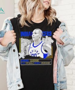 Bennedict Mathurin Indiana Pacers basketball player pose paper gift shirt