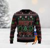 Black Cat Naughty List Ugly Cat Christmas Sweater