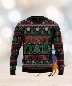 Best Dad Ever Ugly Christmas Sweaters Gift For Men Women