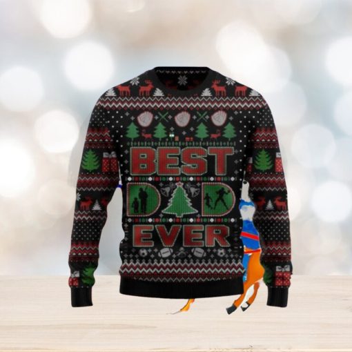 Best Dad Ever Ugly Christmas Sweaters Gift For Men Women