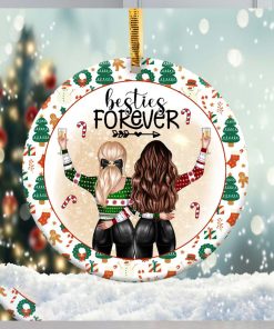Besties Forever Christmas Ornament