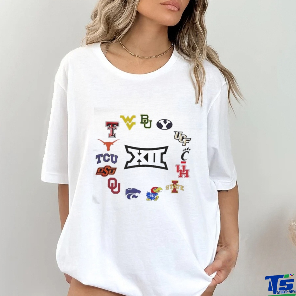 Big 12 Conference Oxford All Teams Logo 2023 Shirt Big 12 Conference Oxford All Teams Logo 2023 Shirt
