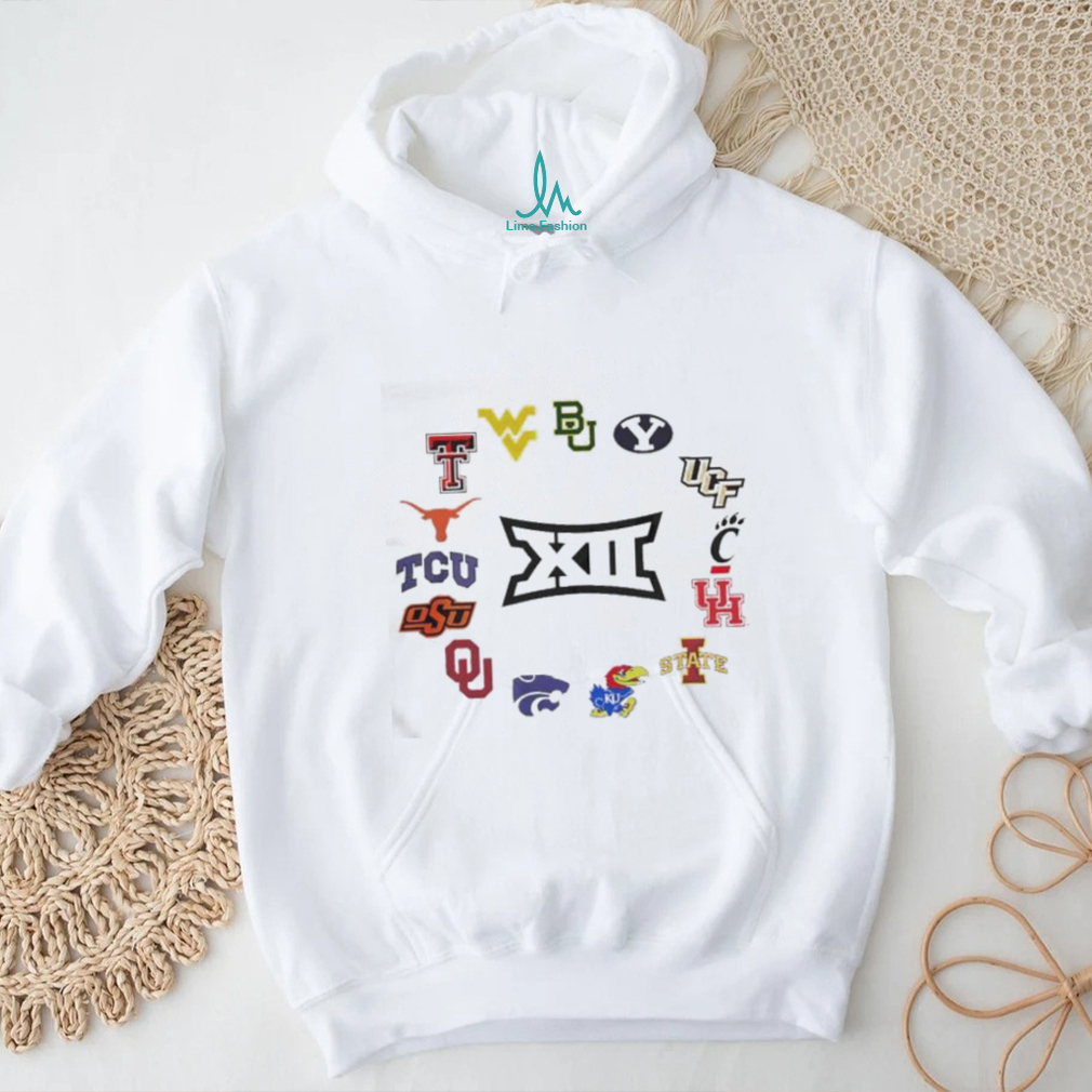 Big 12 Conference Oxford All Teams Logo 2023 Shirt Big 12 Conference Oxford All Teams Logo 2023 Shirt