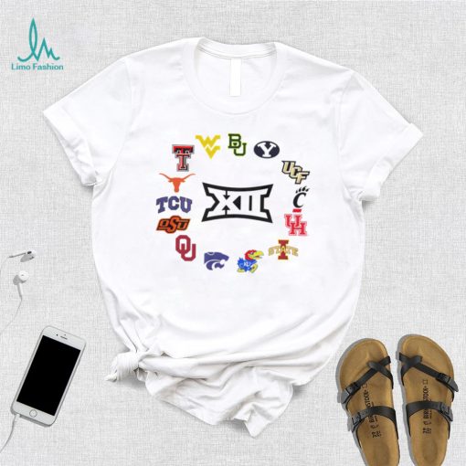 Big 12 Conference Oxford All Teams Logo 2023 shirt