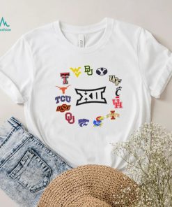 Big 12 Conference Oxford All Teams Logo 2023 shirt