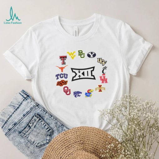 Big 12 Conference Oxford All Teams Logo 2023 shirt
