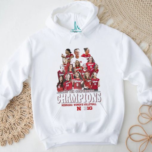 Big Ten Conference Champions Nebraska Womens Volleyball 2023 T shirt