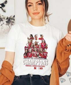 Big Ten Conference Champions Nebraska Womens Volleyball 2023 T shirt