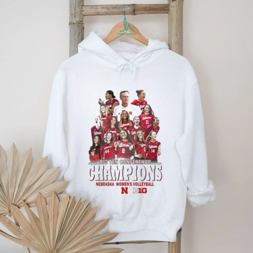 Big Ten Conference Champions Nebraska Womens Volleyball 2023 T shirt