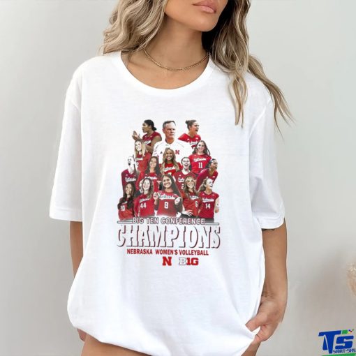 Big Ten Conference Champions Nebraska Womens Volleyball 2023 T shirt