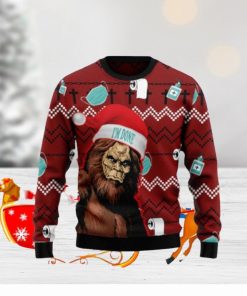 Bigfoot Done Ugly Christmas Sweaters Gift For Men Women