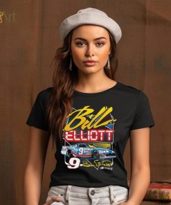 Bill Elliott Checkered Flag Dawsonville T Shirt