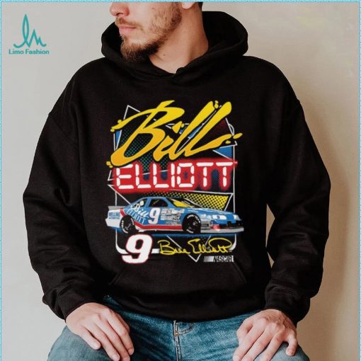 Bill Elliott Checkered Flag Dawsonville T Shirt