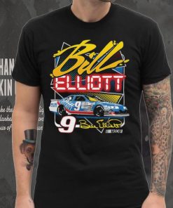 Bill Elliott Checkered Flag Dawsonville T Shirt
