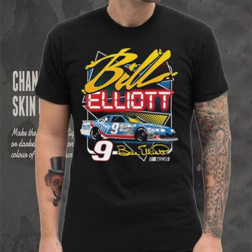 Bill Elliott Checkered Flag Dawsonville T Shirt