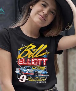 Bill Elliott Checkered Flag Dawsonville T Shirt