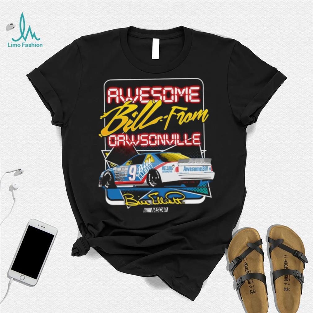 Bill Elliott Checkered Flag Dawsonville T Shirts Bill Elliott Checkered Flag Dawsonville T Shirts