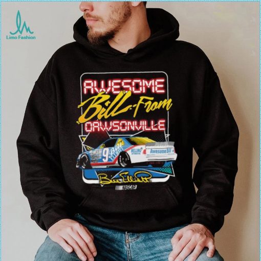 Bill Elliott Checkered Flag Dawsonville T Shirts