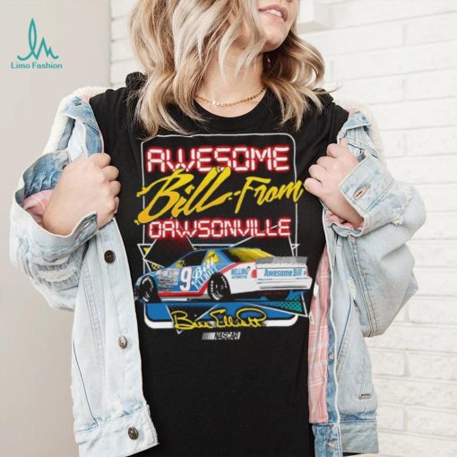 Bill Elliott Checkered Flag Dawsonville T Shirts