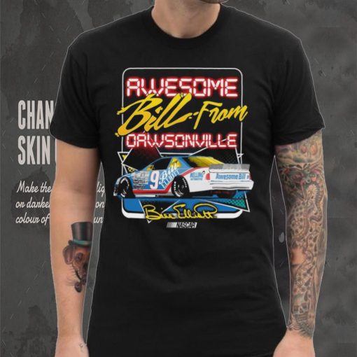 Bill Elliott Checkered Flag Dawsonville T Shirts