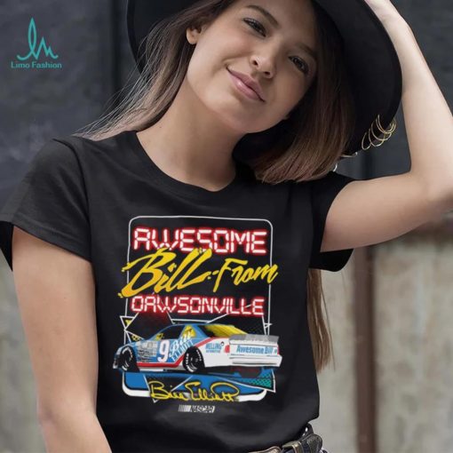 Bill Elliott Checkered Flag Dawsonville T Shirts